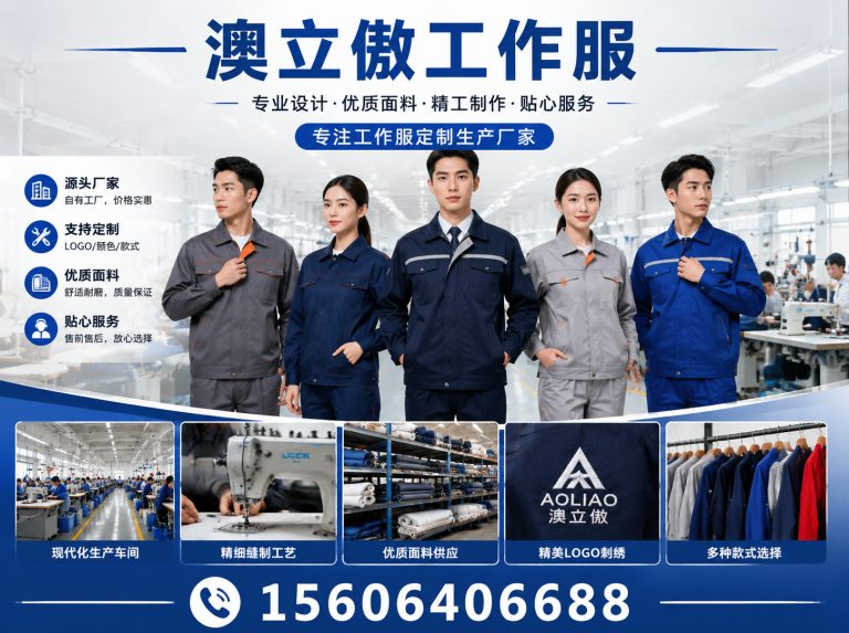 钢城区职业装服装厂展示图