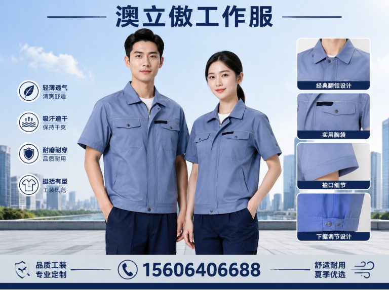 钢城区澳立傲工作服展示图